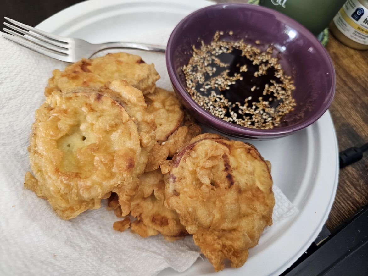 One of my favorite snacks - goguma twigim!