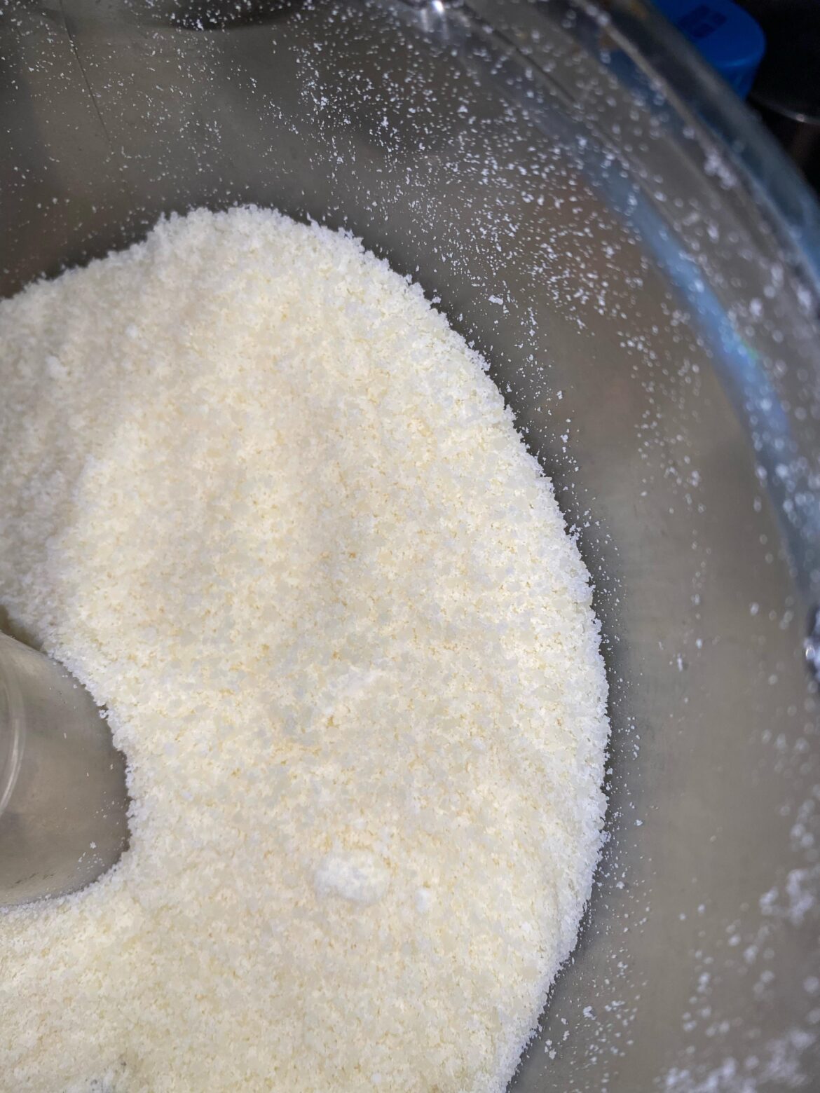 Grated cheese hack. Grated cheese hack.