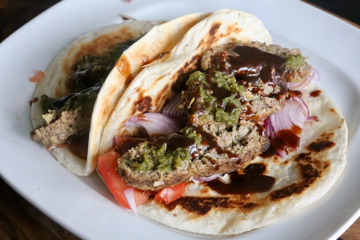 Spicy Indian Beef Kebab Rolls