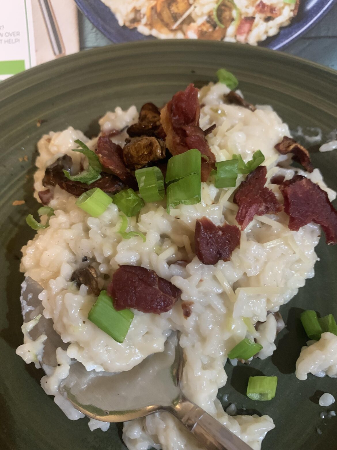 Bacon and Mushroom Risotto