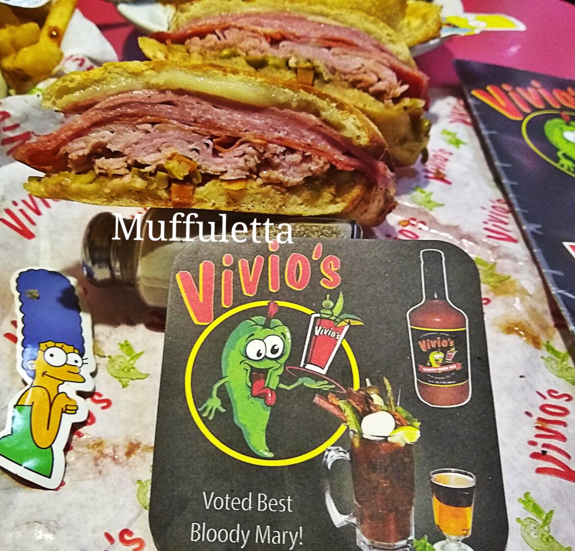 Favorite Muffuletta for decades in Eastern Market