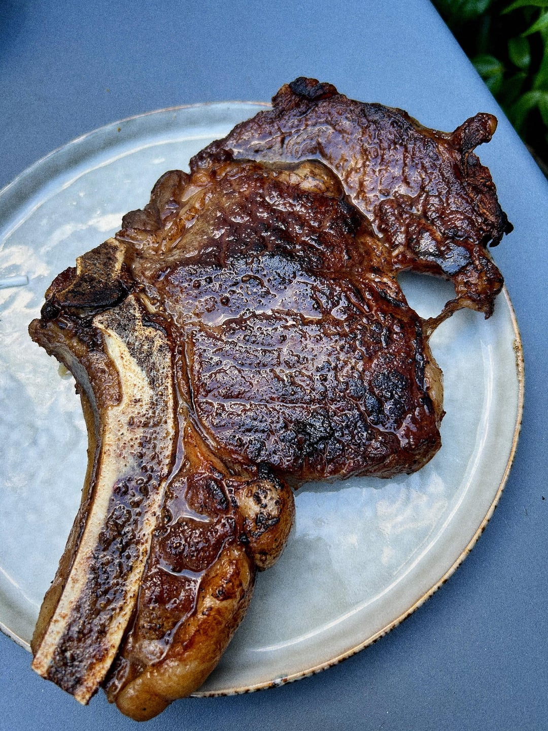 Exdairy cow Ribeye (cast iron) Dining and Cooking