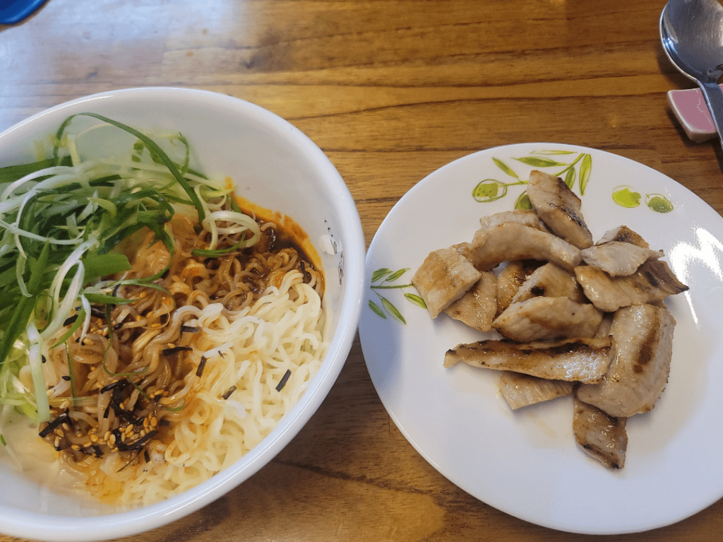 What a best combination Korean food ever!