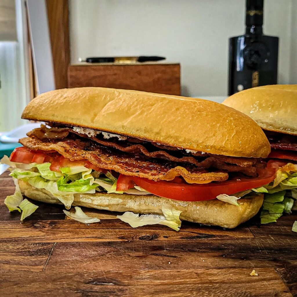 BLT with Boursin