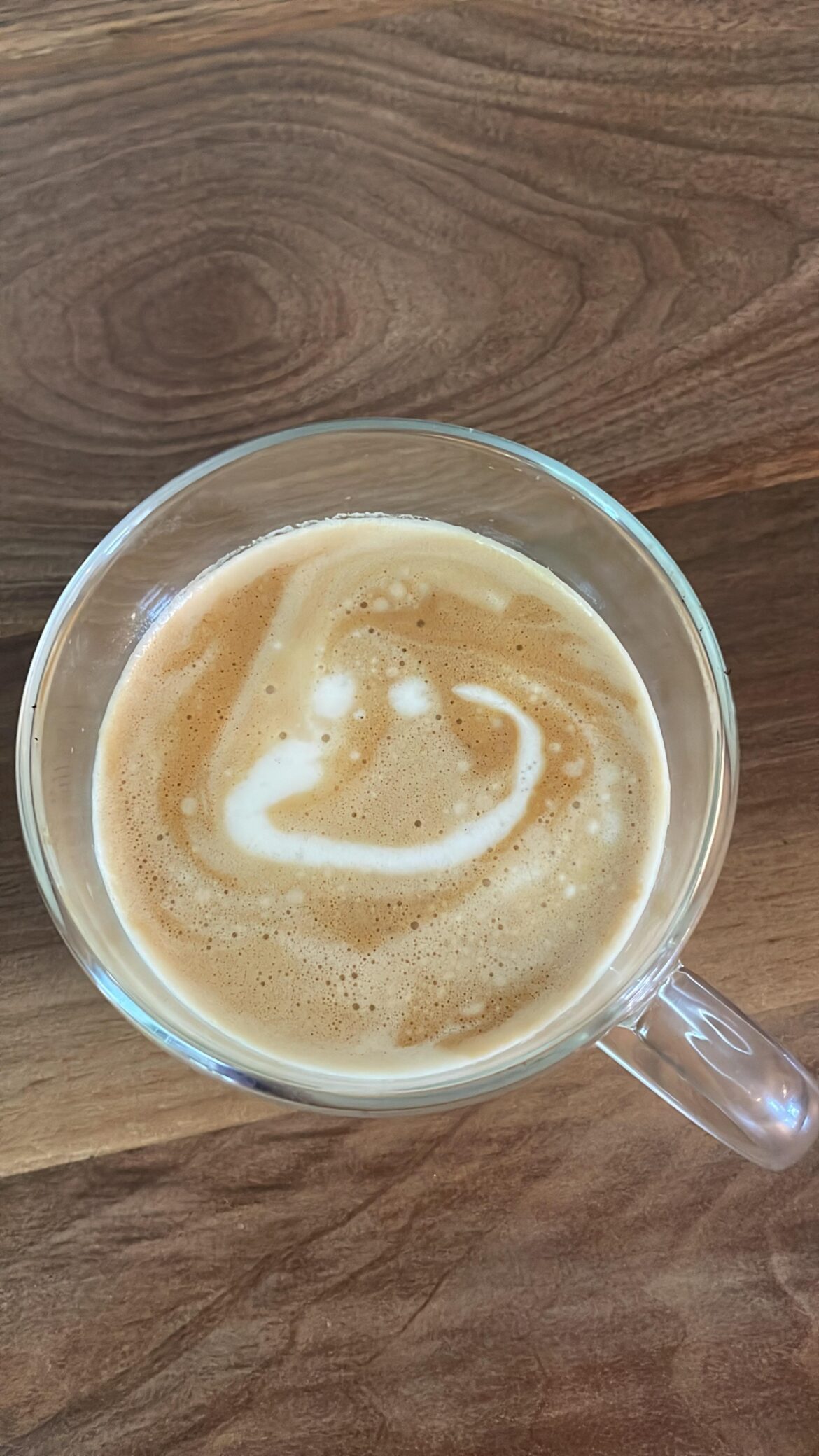 I hope my accidental latte art makes you as happy as it makes me