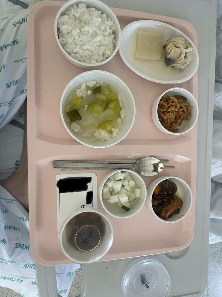 Korean Hospital lunch series !