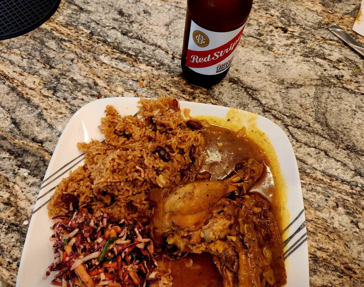 Got hungry, felt inspired, made Carribean Food