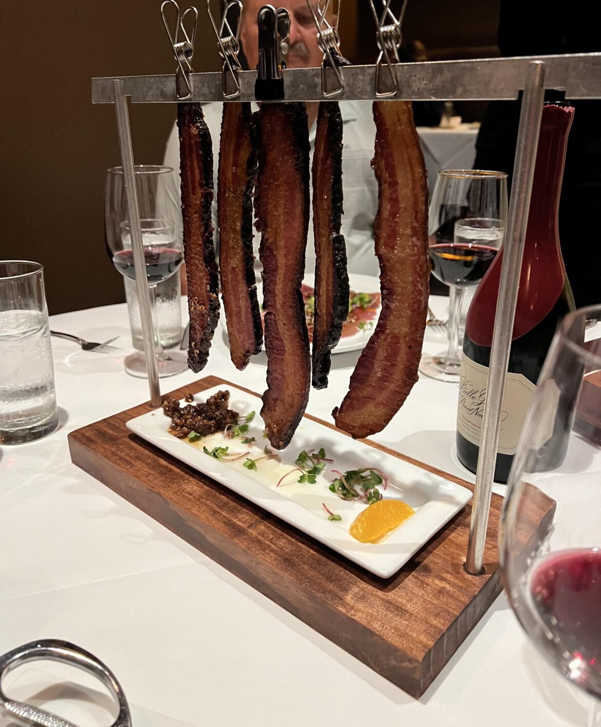 My uncle sent me this with so much pride. “EVERYONE IS ORDERING THIS”. I asked, did they provide plates? And he said, “no. Scissors”