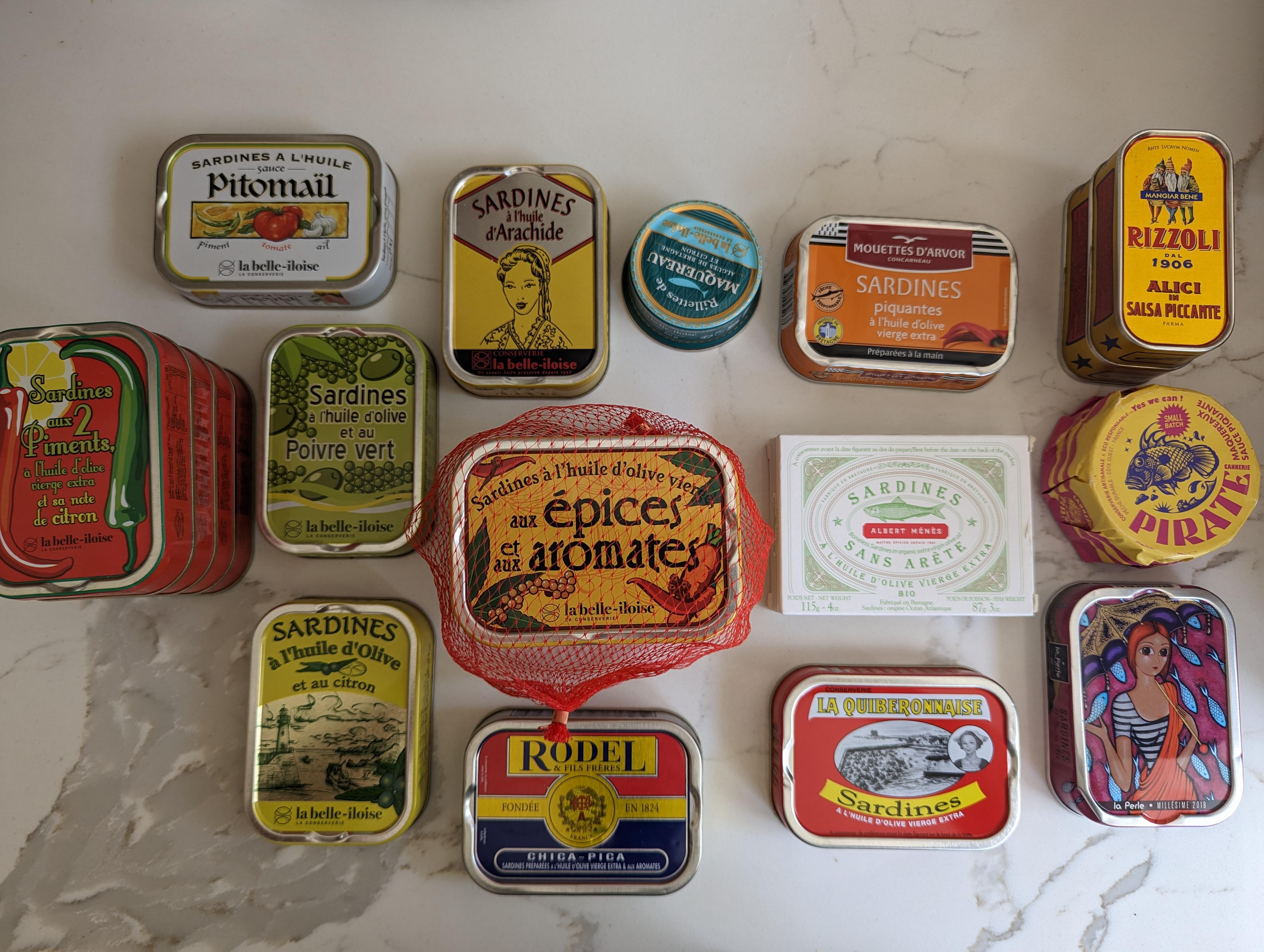 The great French sardine haul Dining and Cooking