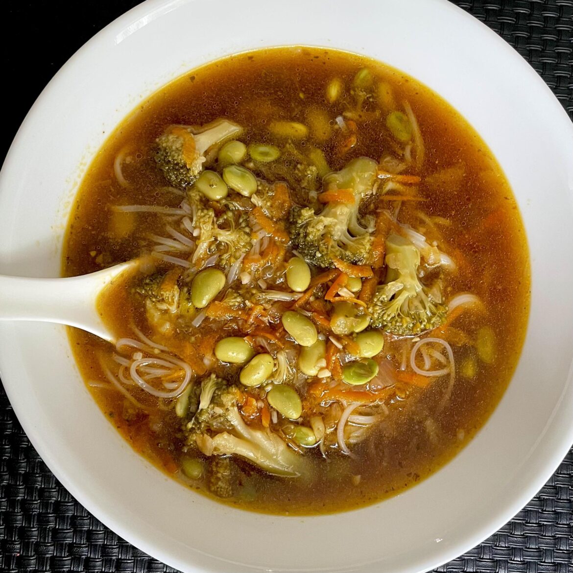 Asian Spicy Noodle Soup
