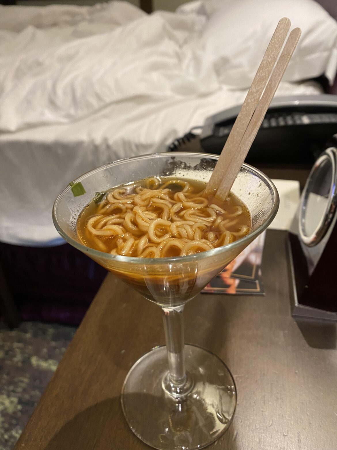 Ramen martini