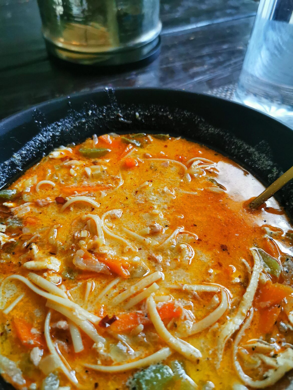 Sweater weather and spicy noods