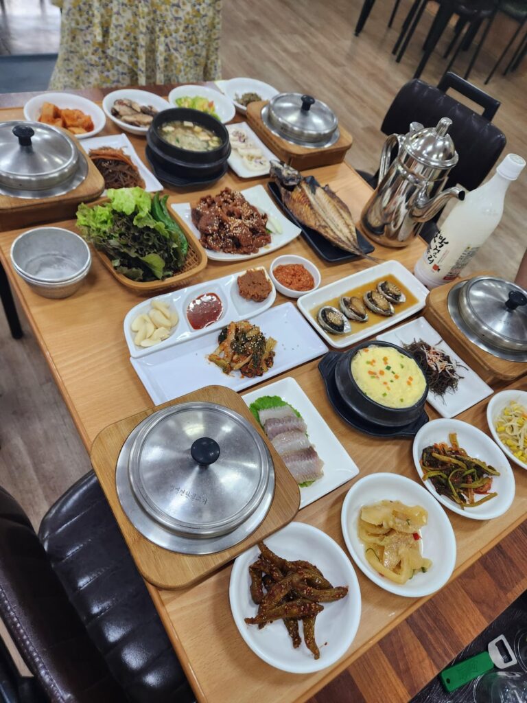 Jeollado spread(전라도 백반) for $7USD a person