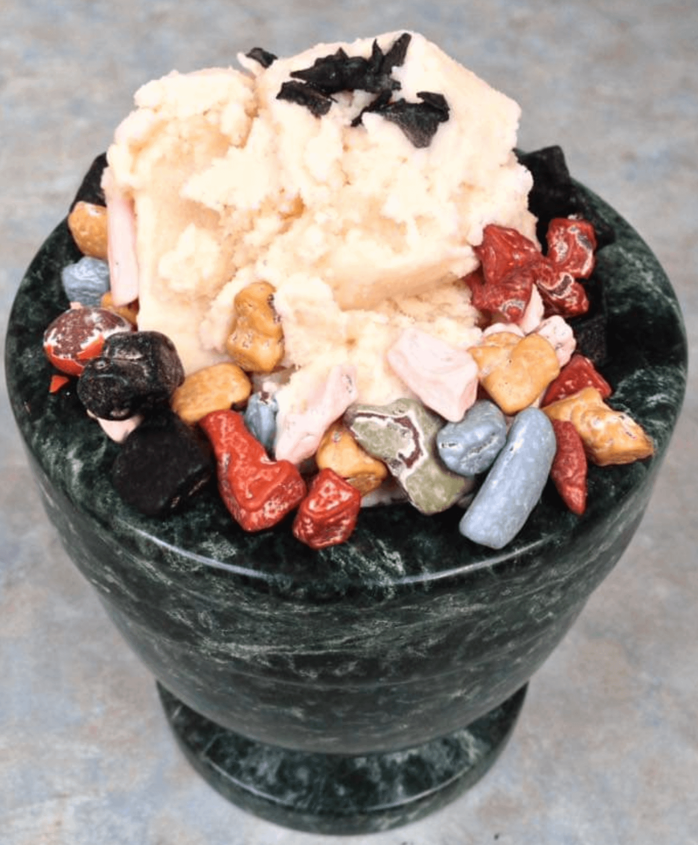 Seaweed ice cream Dining and Cooking