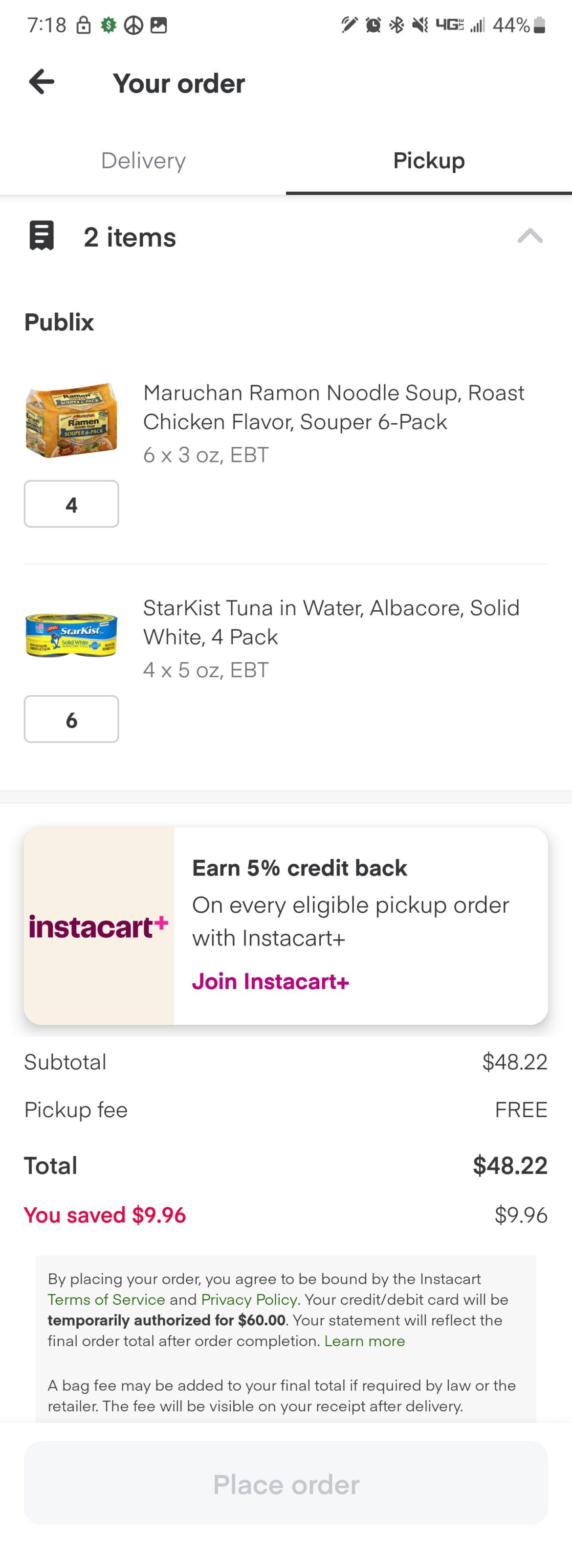 Food for 2 weeks under $50 Food for 2 weeks under $50