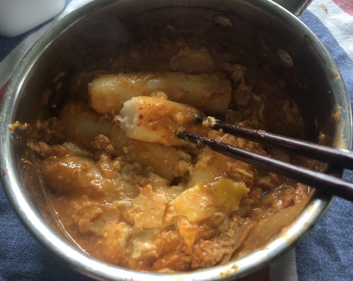 Made tteokbokki again!!