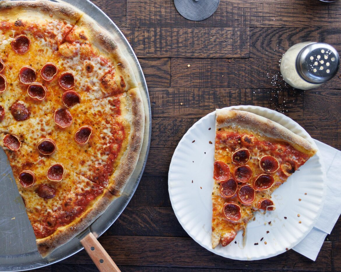 I made a pepperoni pizza