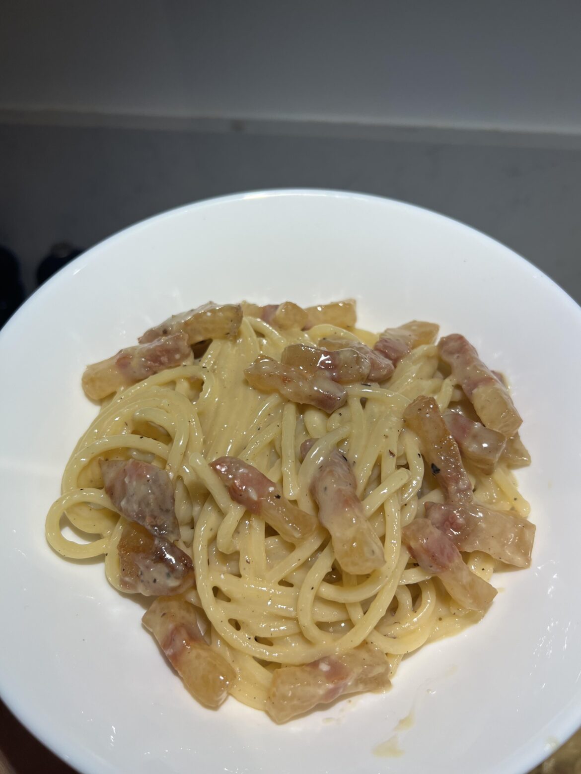 Rate my carbonara