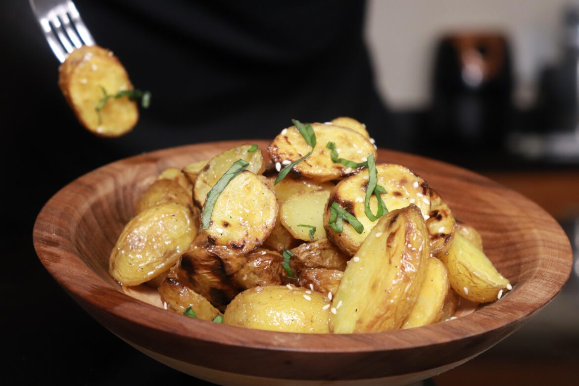 Miso butter potatoes