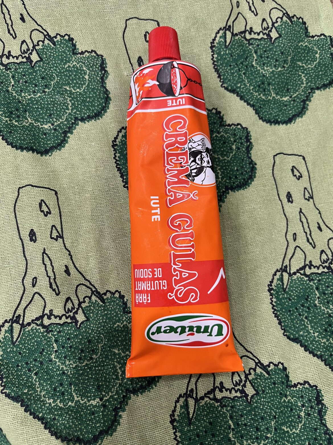 Hungarian goulash paste but I put it on everything