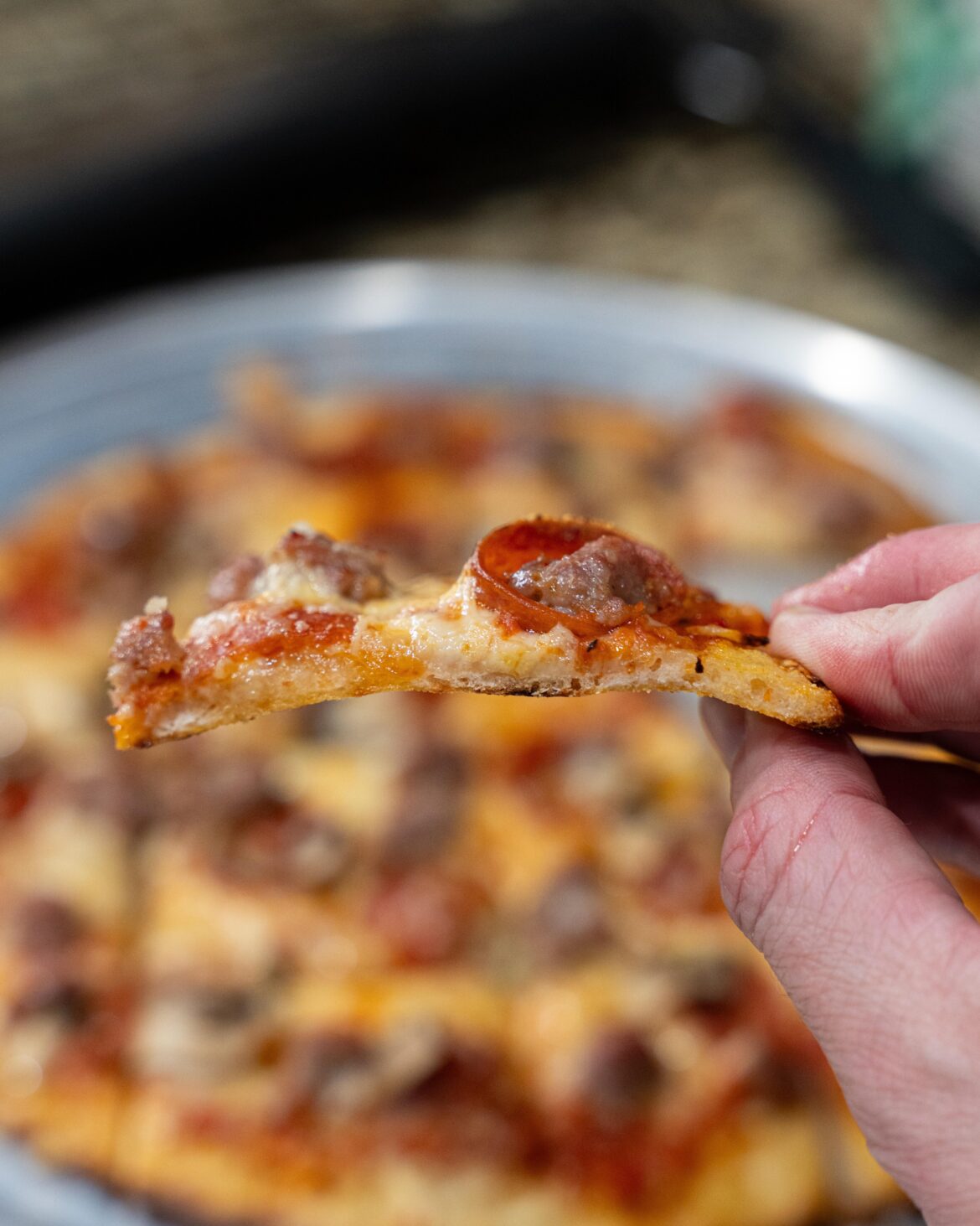 [OC] Thin & Crispy Chicago Tavern Style Pizza