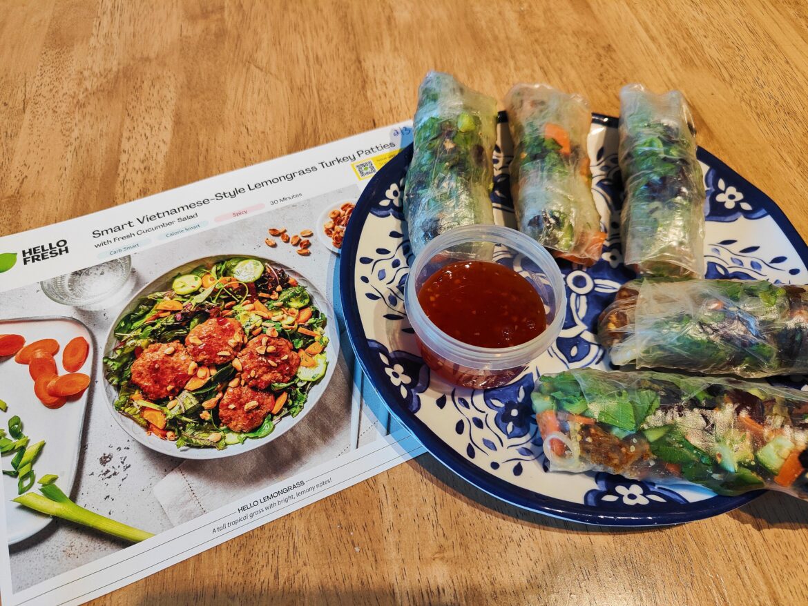 Sometimes I like to get creative with the meals