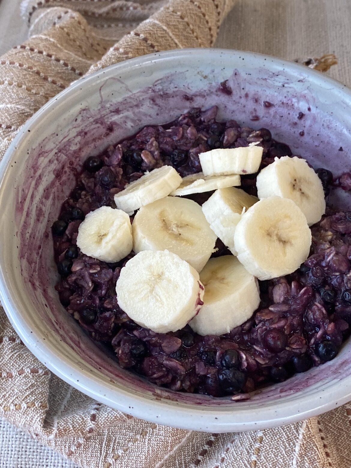Wild Blueberry Oatmeal
