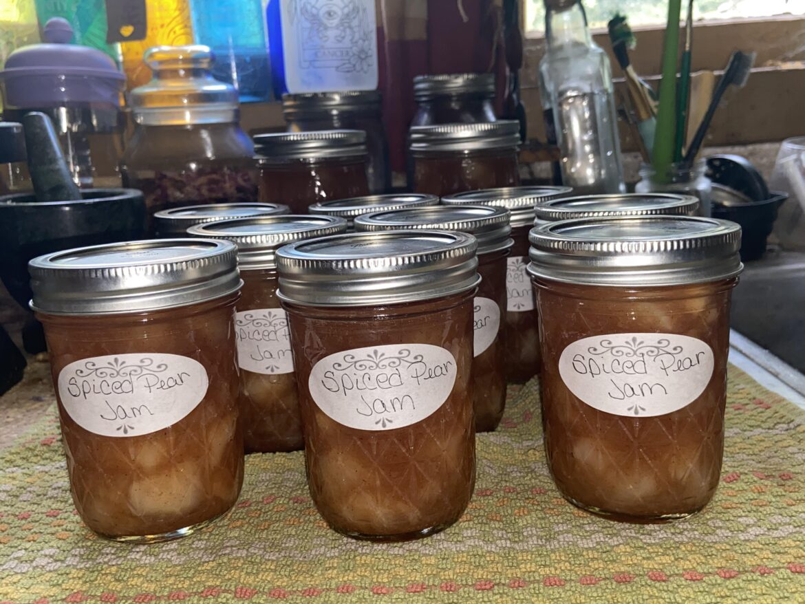 Spiced Pear Jam
