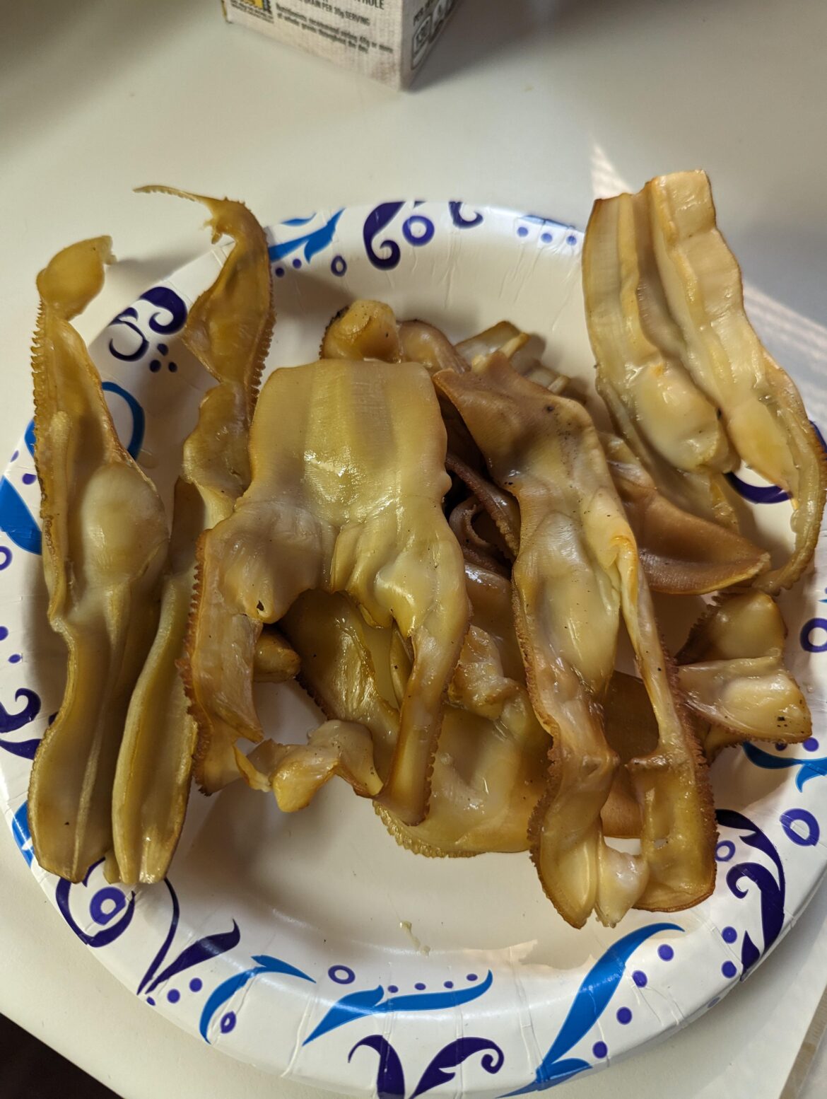 Smoked Razor Clams from the Washington state coast