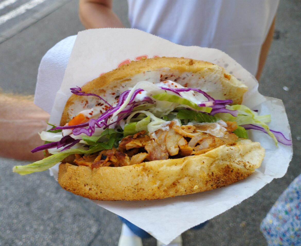 chicken doner sandwich
