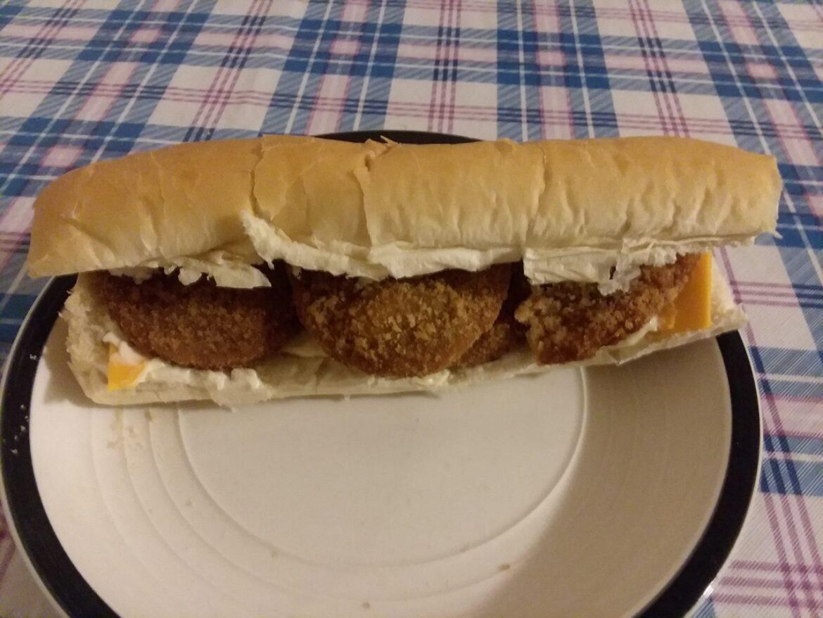 Homemade sub.