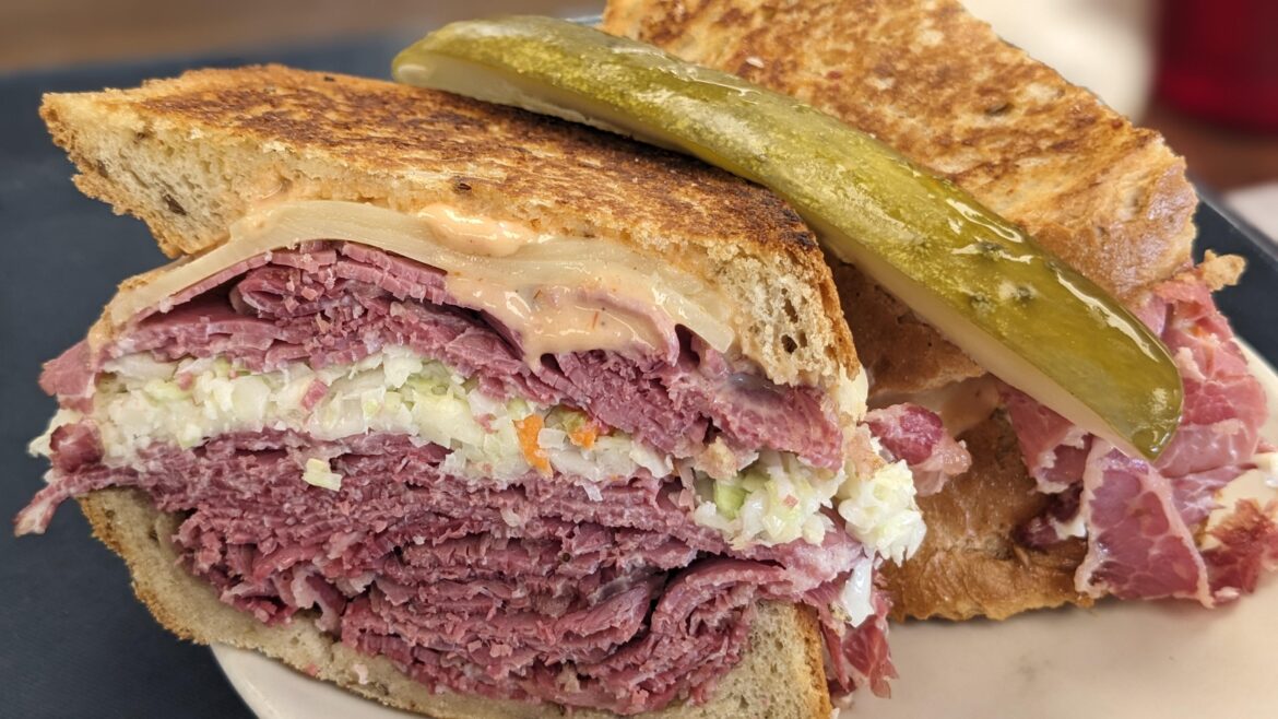New York Reuben. Shapiro's Deli in Indianapolis. Whenever I visit this city, I always stop here.