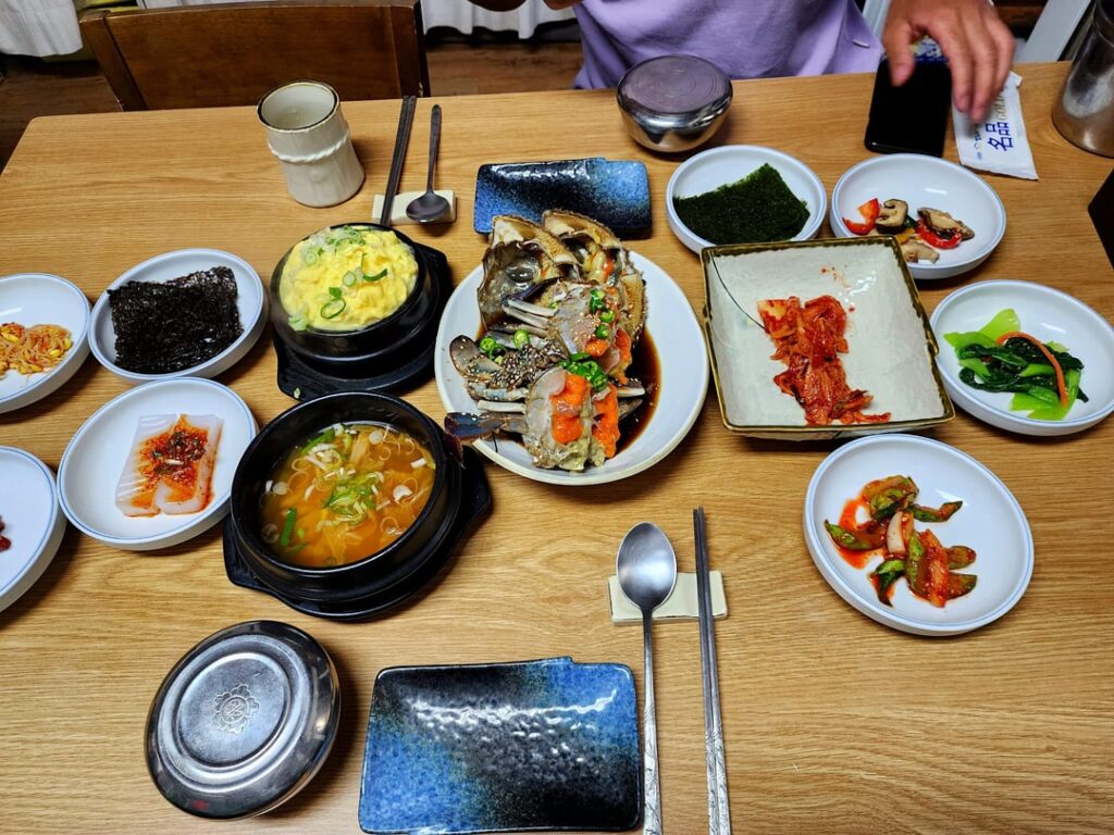 Maybe Seoul's best ganjang gejang at Jinmi Sikdang