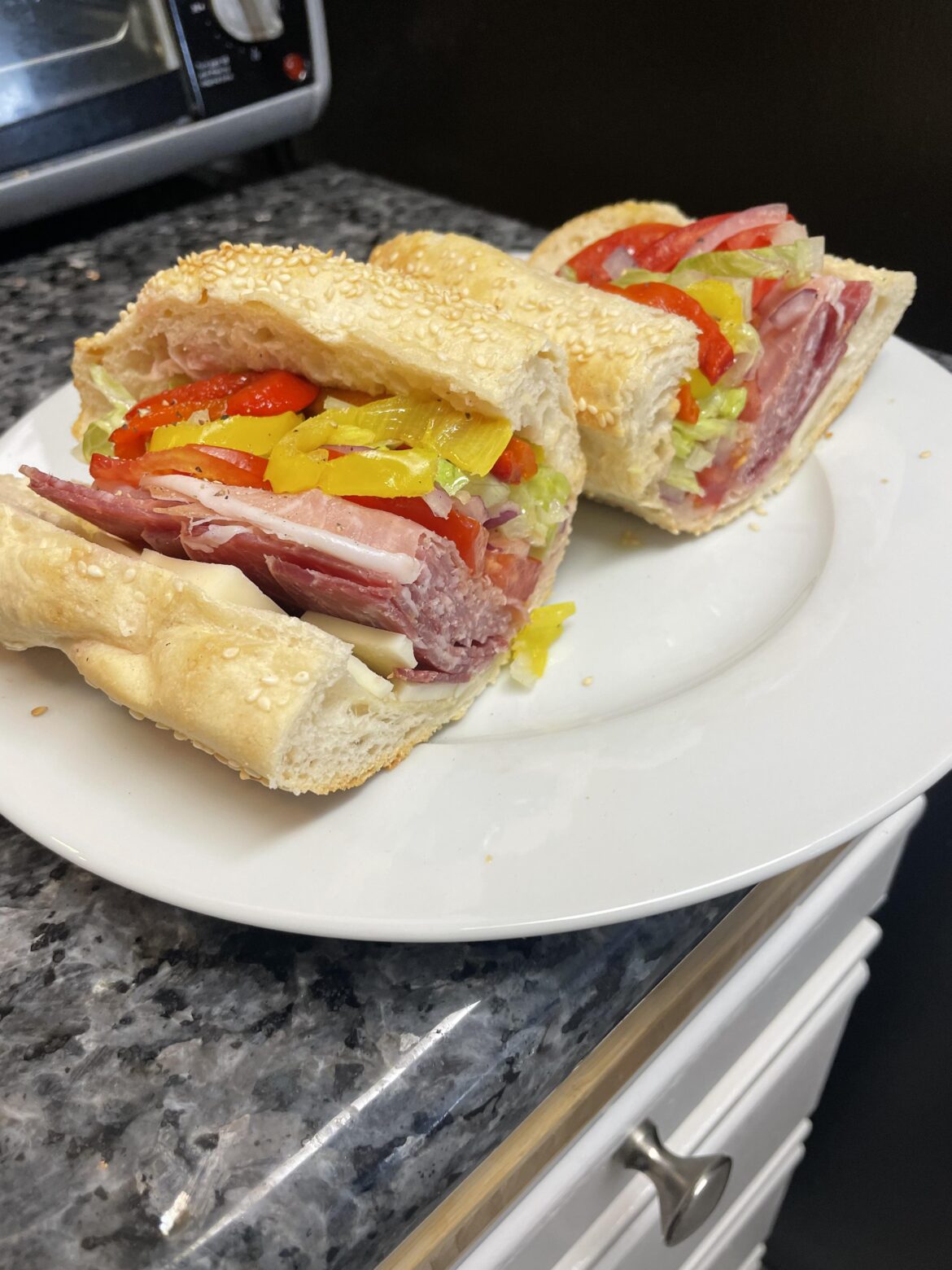 Homemade Italian Hoagie