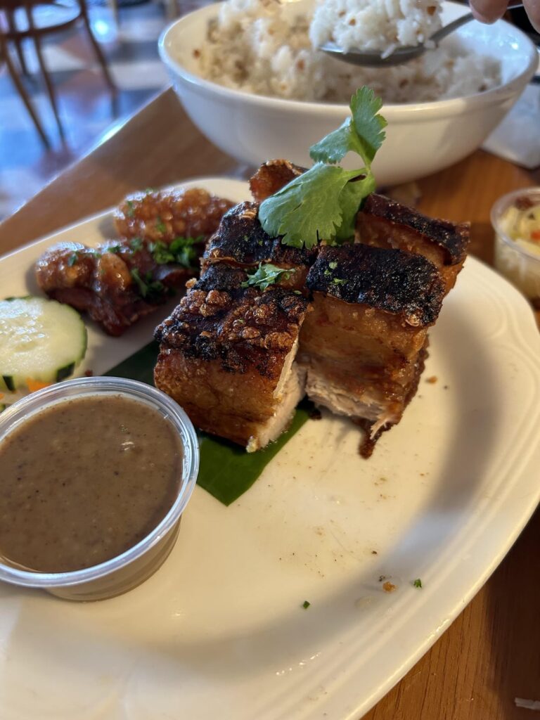 LA Rose Cafe - delicious and fairly traditional Filipino food