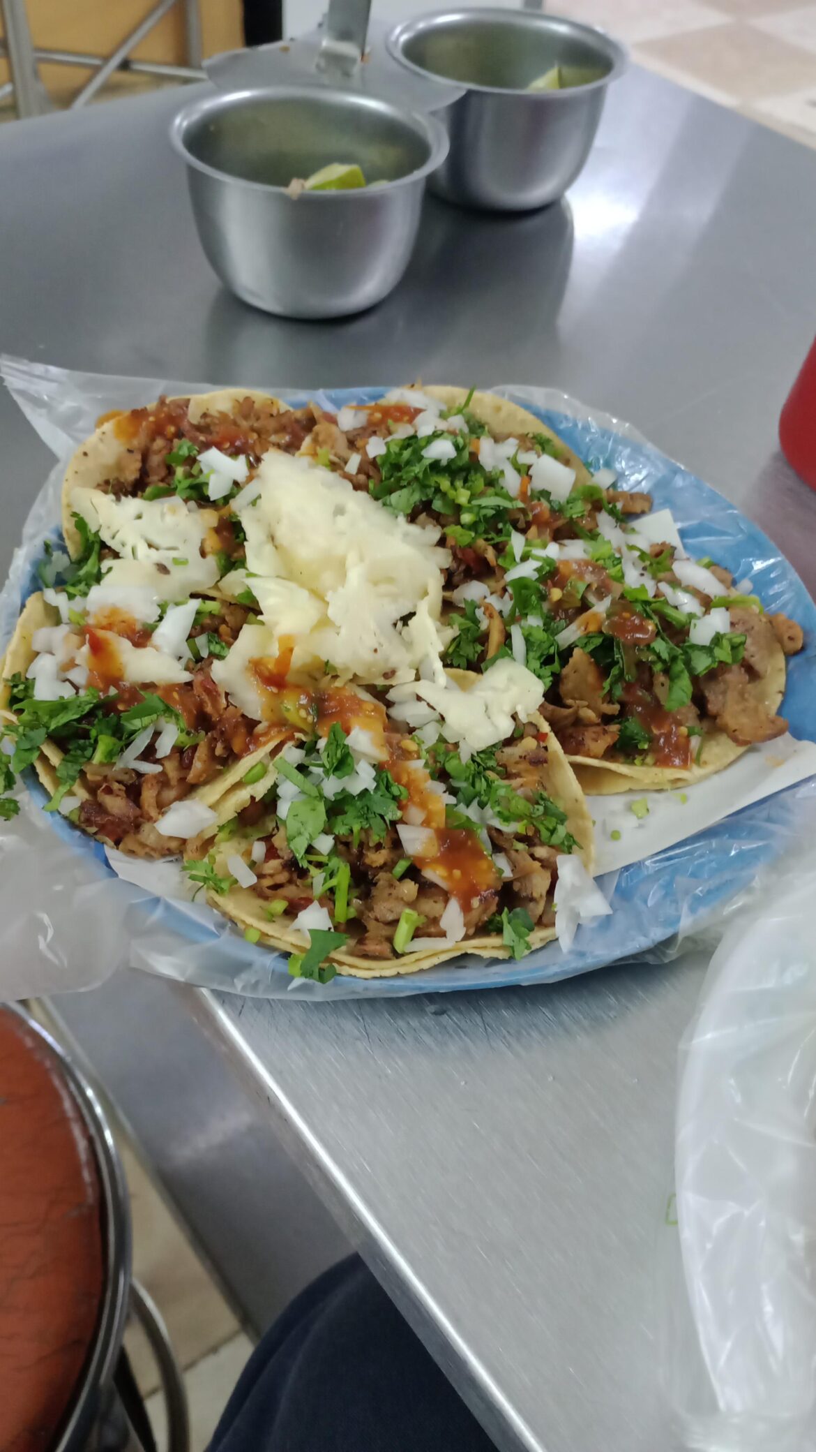 Real "Tacos Al pastor" from Mexico City