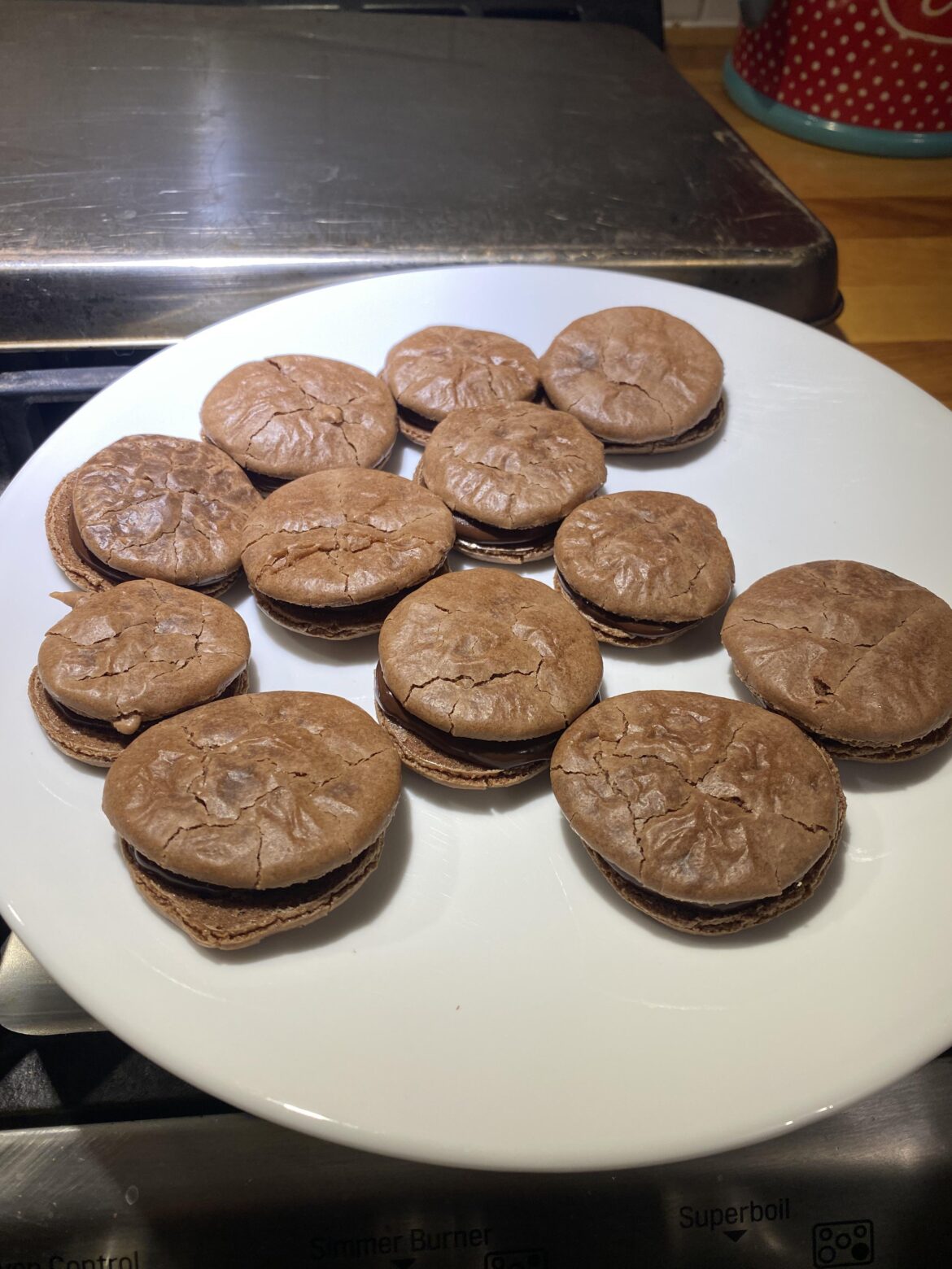 first time making something from scratch that isn’t a sheet cake. ugly but delicious