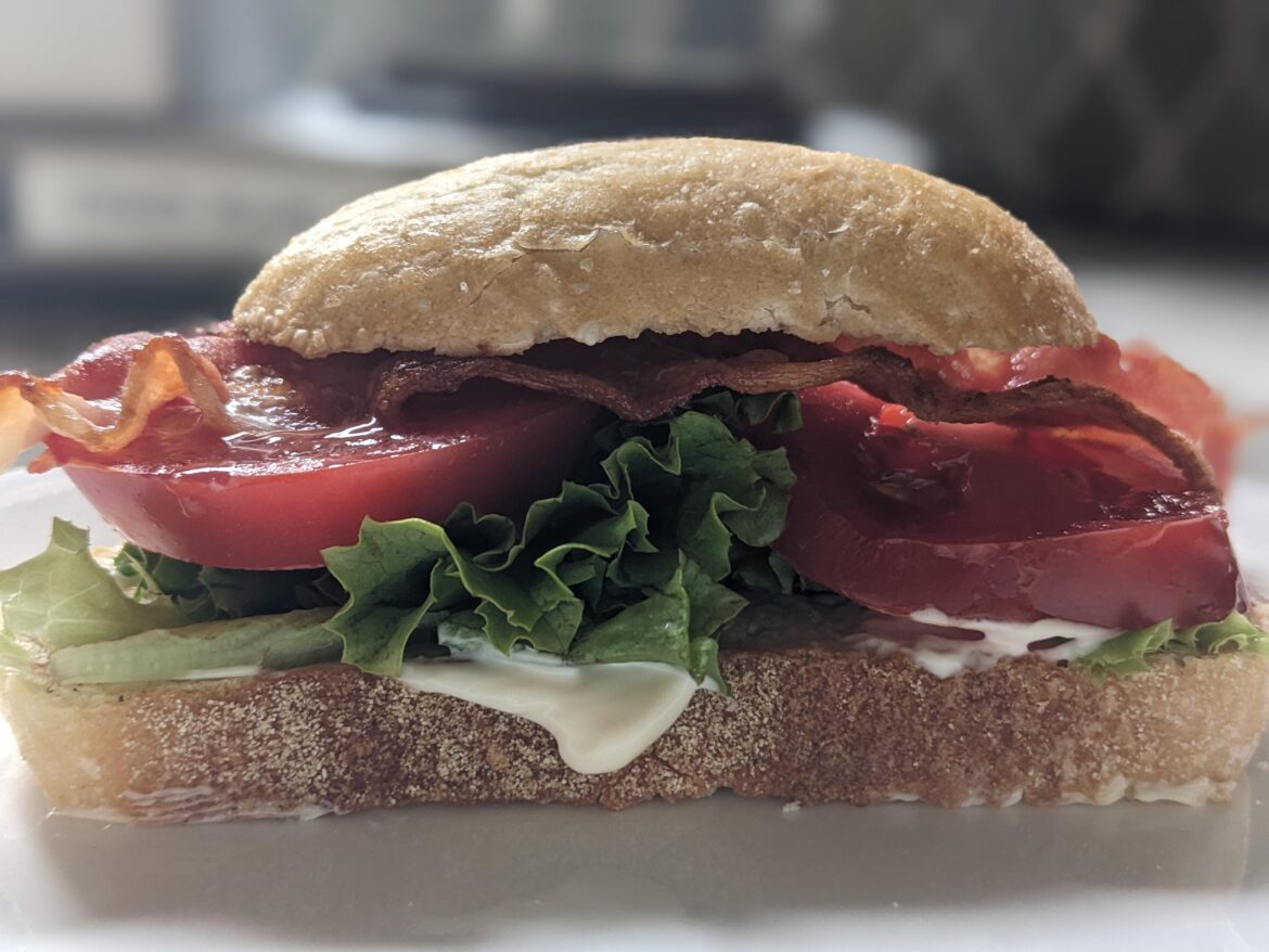 Le Petite BLT for afternoon snack