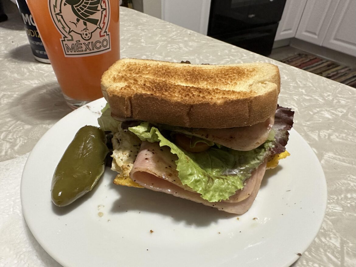 Late night Mexican sando
