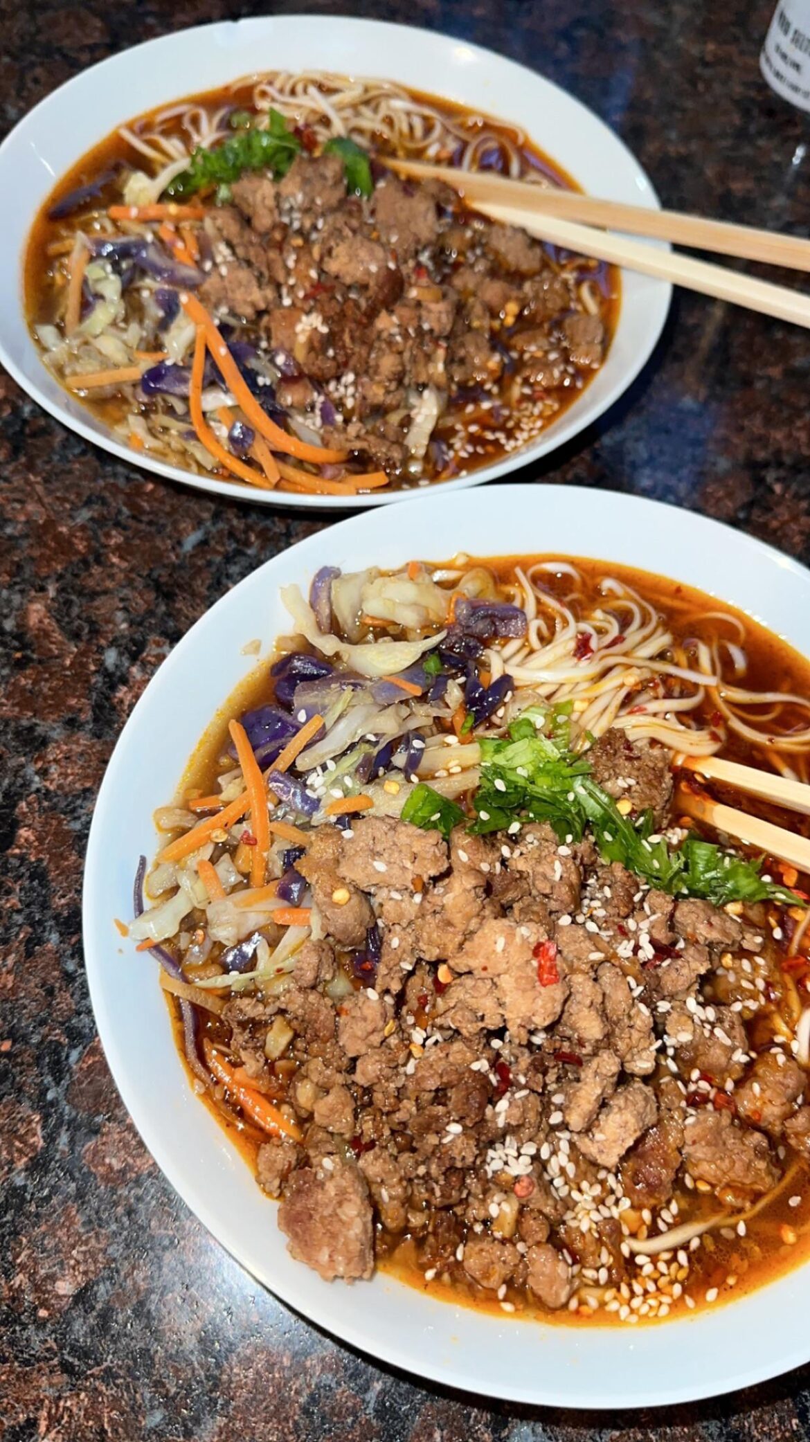 Spicy Pork Dan Dan Ramen
