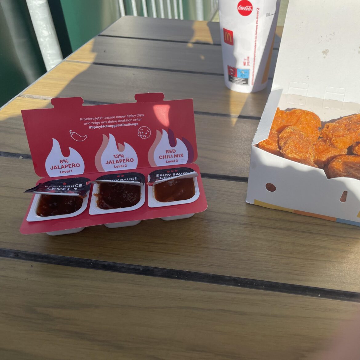 Didn’t have any expectations but still got disappointed. - McD. „Spicy“ Nuggets