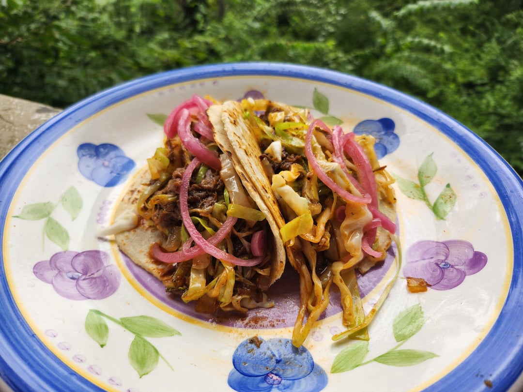 [Homemade] Korean Beef Chuck Tacos Dining and Cooking