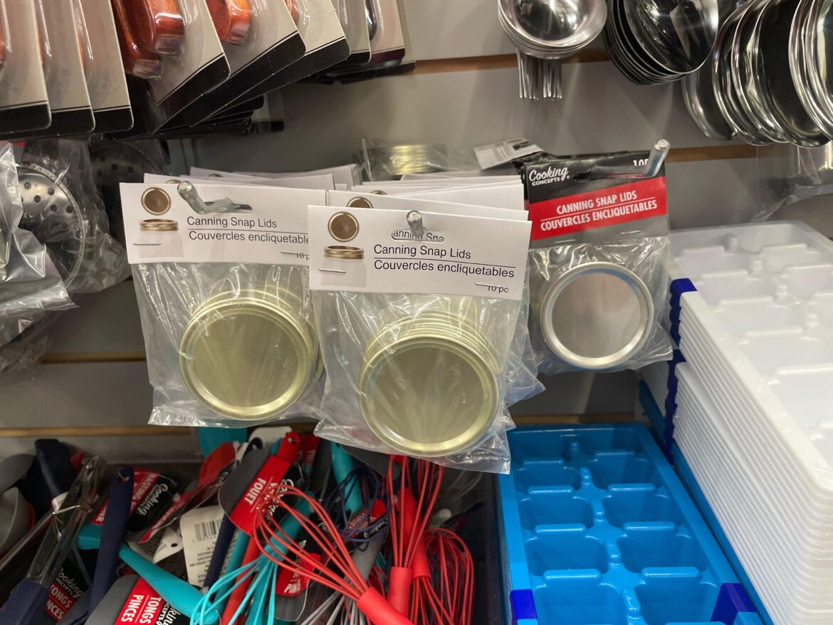 Dollar tree canning lids!!! $1.25!