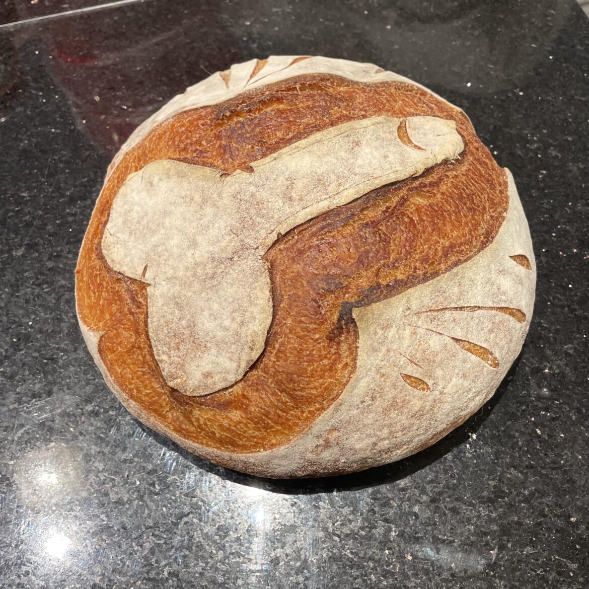 Sil made us a loaf
