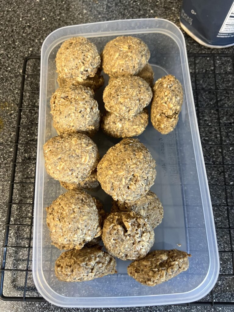 Oat cookies for INSATIABLE RUNGER