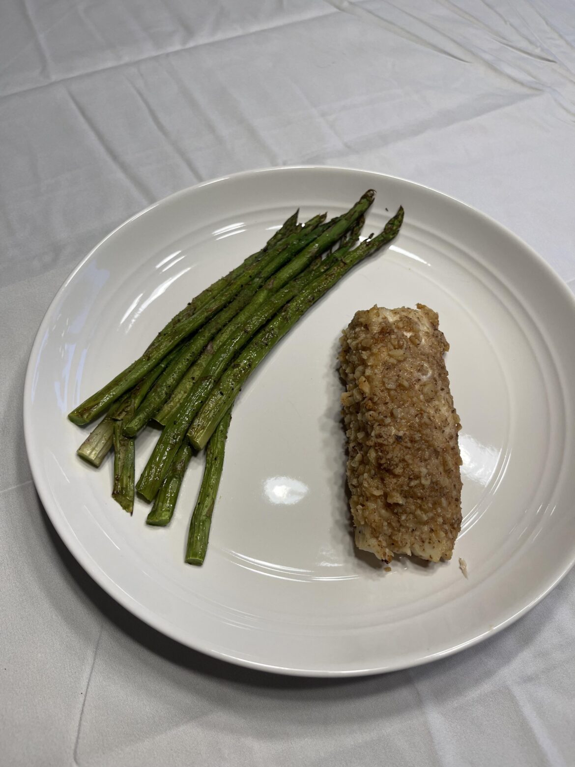 Walnut Crust Cod
