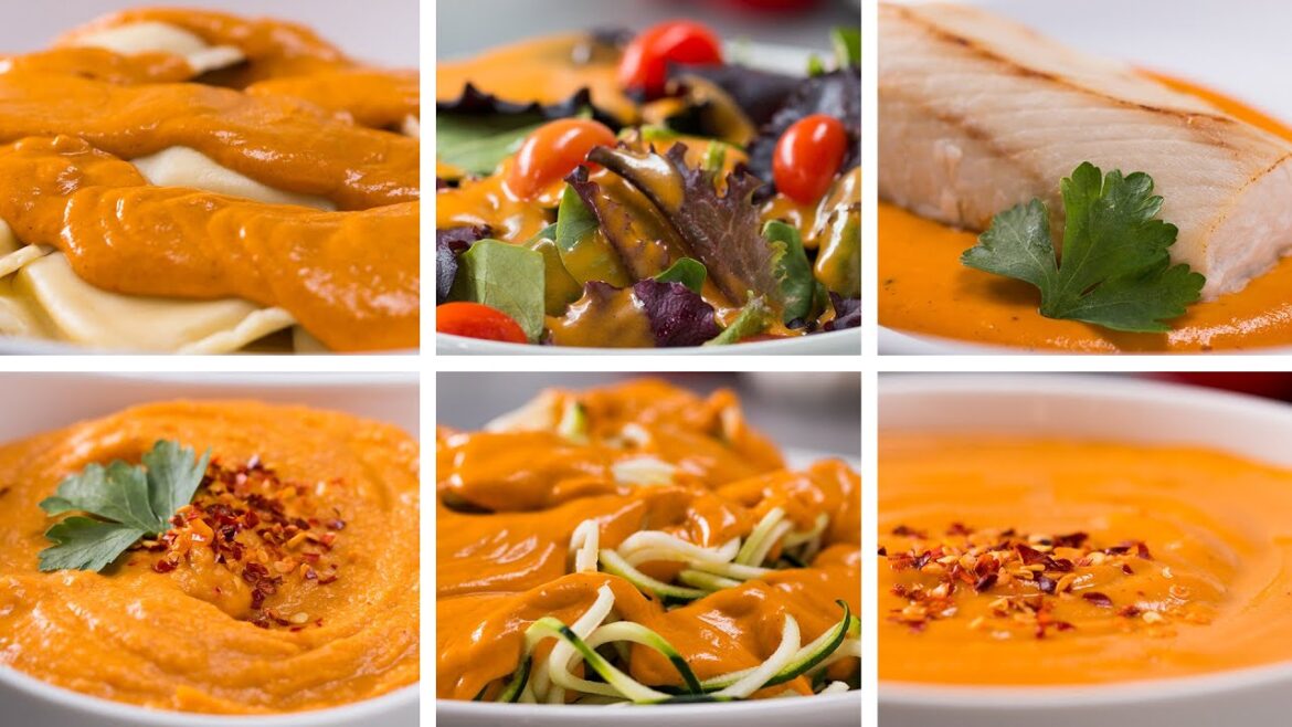 6 Ways To Use Creamy Roasted Red Pepper Sauce