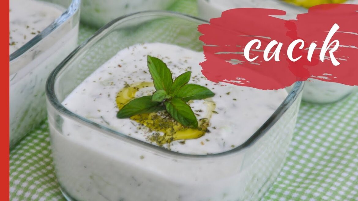 TURKISH CACIK (Yogurt with Cucumber) TURKISH CACIK (Yogurt with Cucumber)