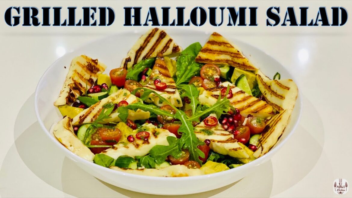 Grilled Halloumi Salad Grilled Halloumi Salad