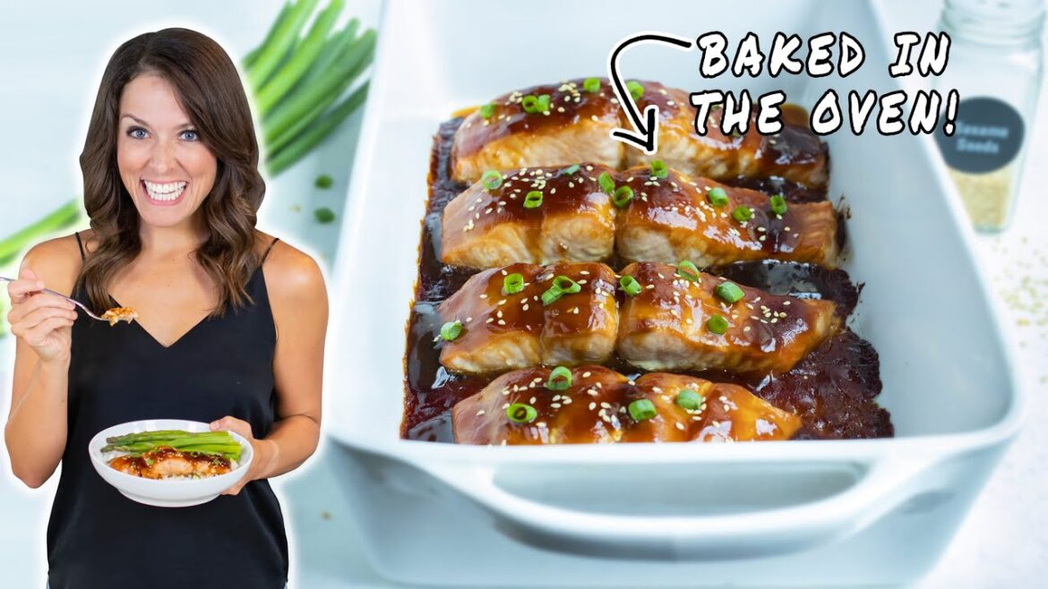 Sticky Sweet Teriyaki Glazed Salmon | Easy Oven-Baked Recipe